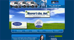 Desktop Screenshot of harpersair.com